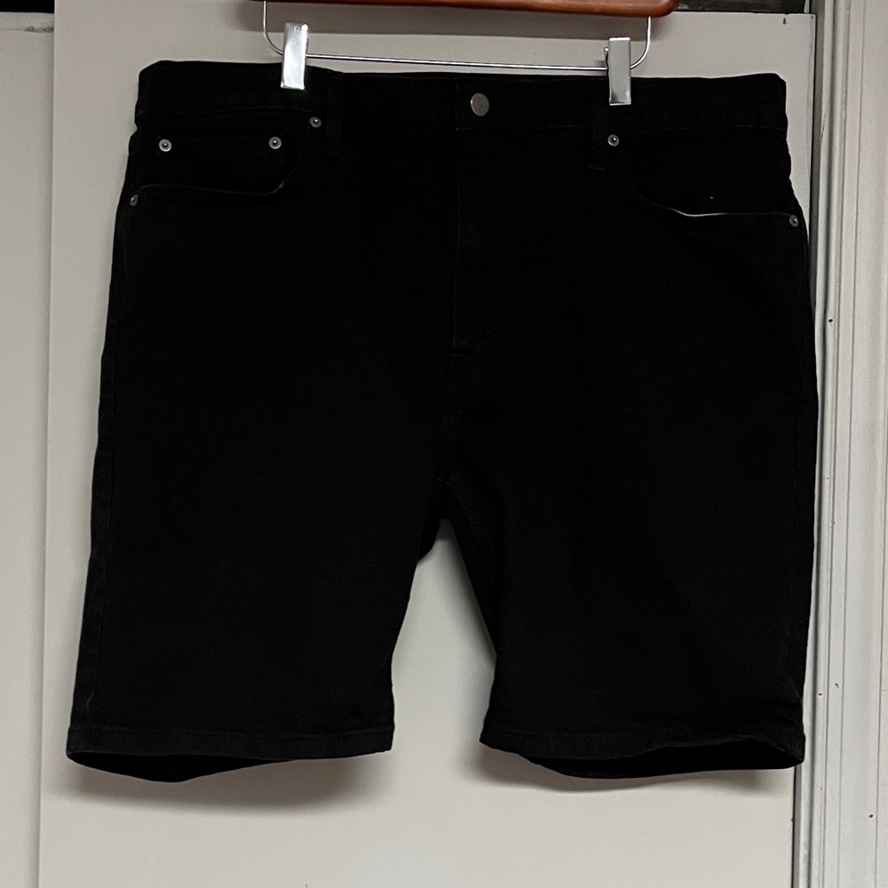 Levi's Black Denim Shorts for Men 40